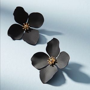 Anthropologie flower earrings